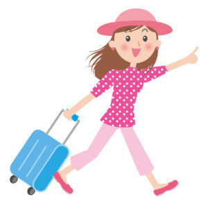 飛行機での服装